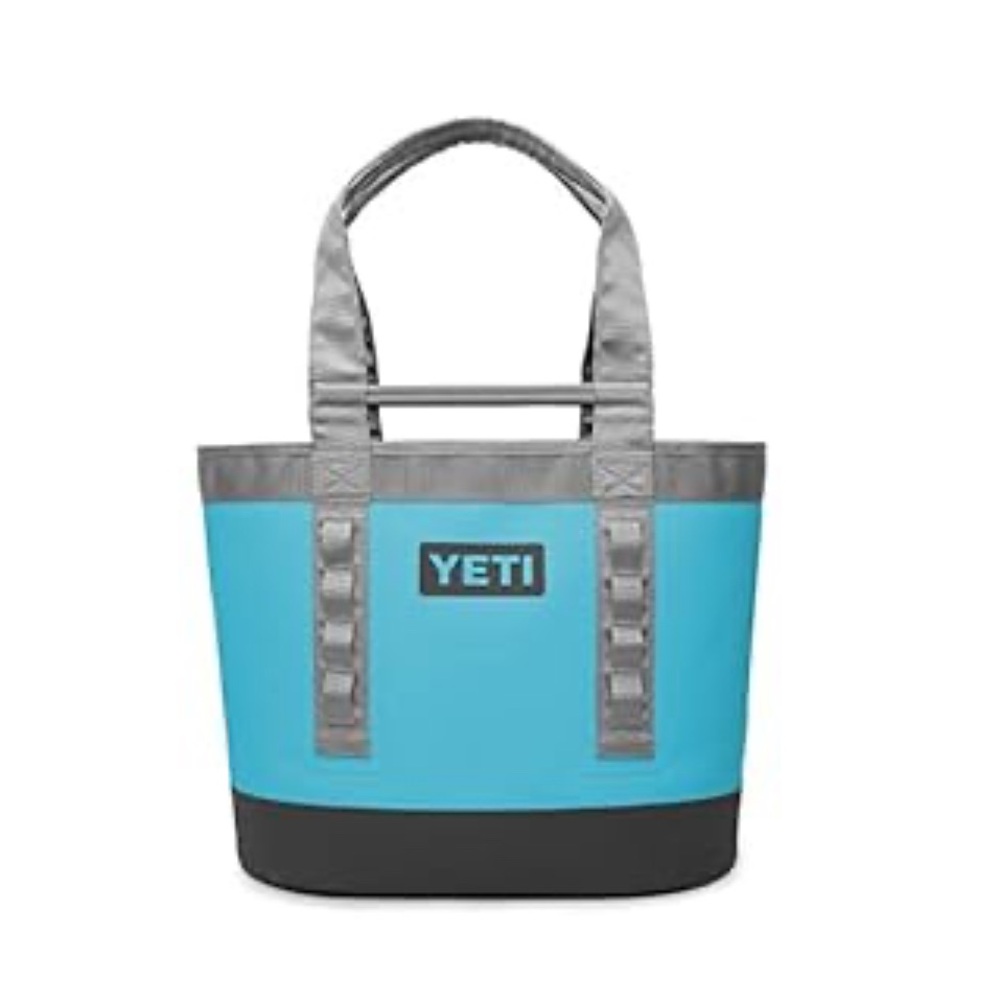 Yeti Blue and Gray Tote Bag